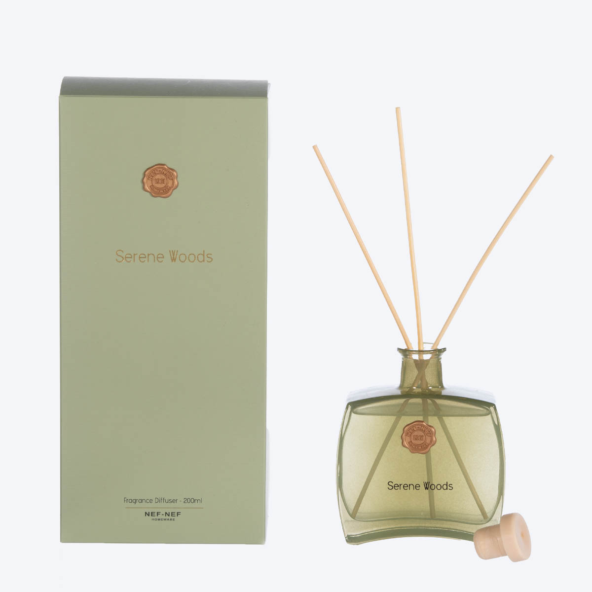 Αρωματικό Χώρου 200ml Με Στικς Nef-Nef Homeware Serene Woods