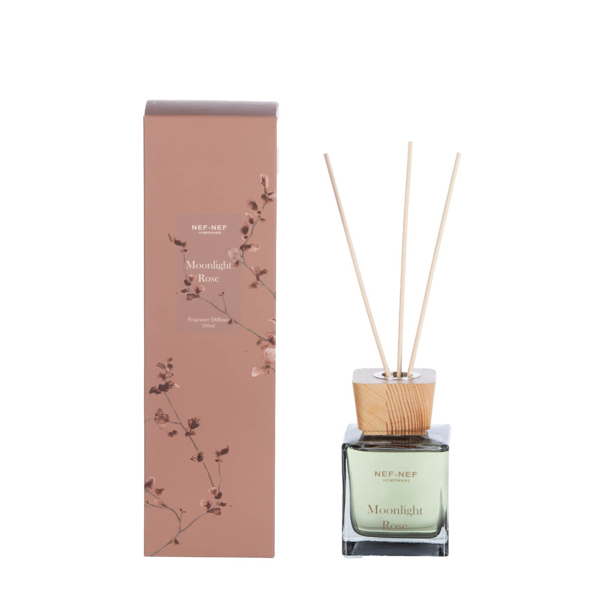 Αρωματικό Χώρου 200ml Με Στικς Nef-Nef Homeware Moonlight Rose