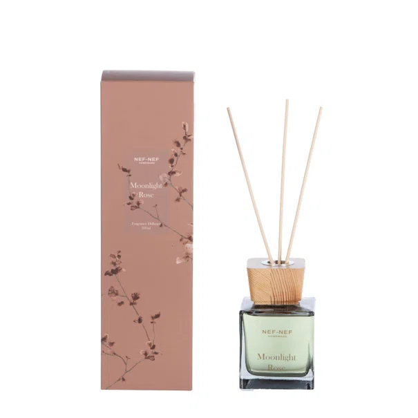 Αρωματικό Χώρου 200ml Με Στικς Nef-Nef Homeware Moonlight Rose