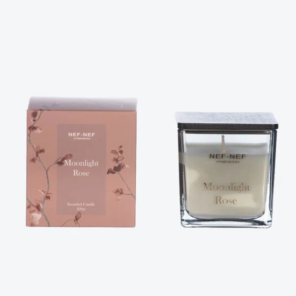 Κερί Αρωματικό 200gr Nef-Nef Homeware Moonlight Rose