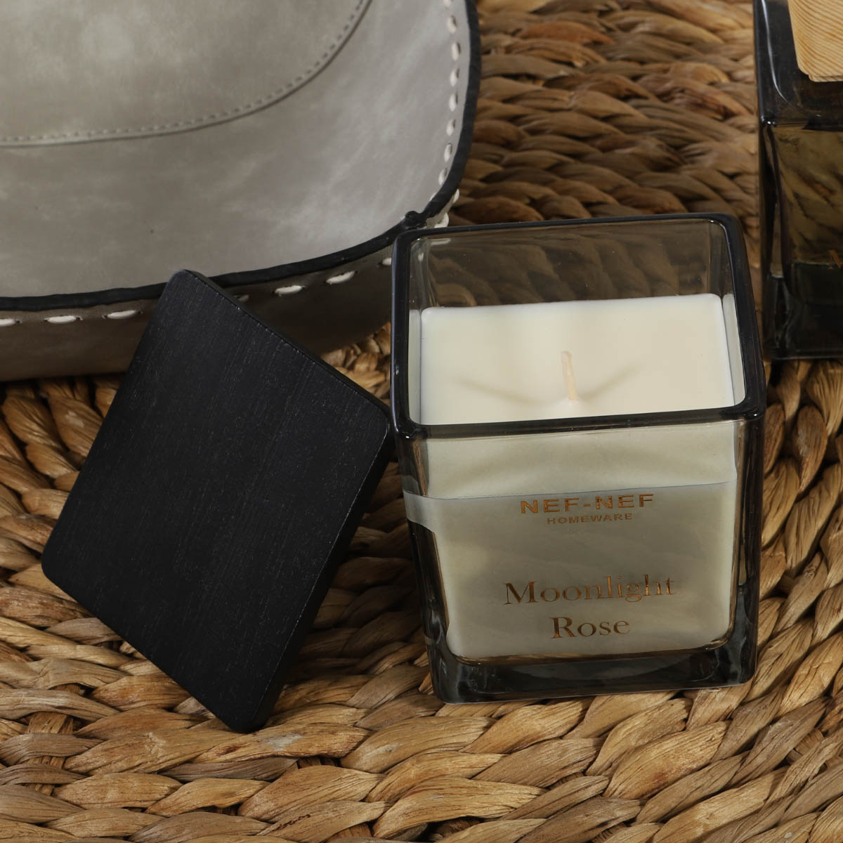 Κερί Αρωματικό 200Gr Nef-Nef Homeware Moonlight Rose Διακόσμηση Αρωματικά Χώρου - Diffuser Κεριά Spitishop