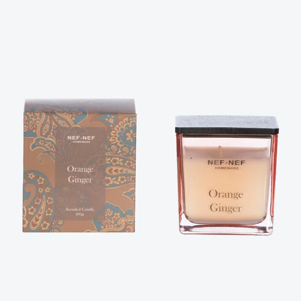 Κερί Αρωματικό 200gr Nef-Nef Homeware Orange Ginger