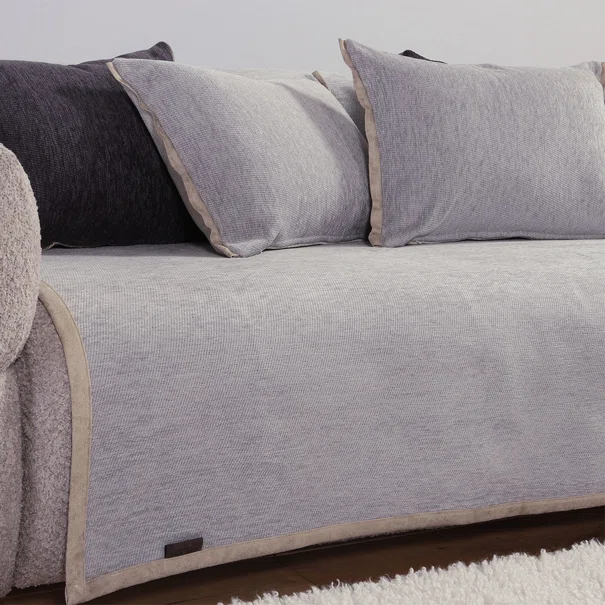 Ριχτάρι Καναπέ Διθέσιου 2 Όψεων (180x250) Nef-Nef Homeware Tanger New Grey/Ecru