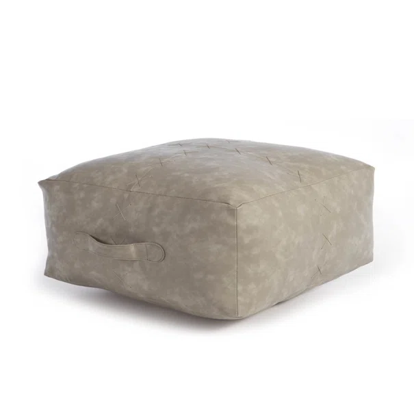 Πουφ (50x50x25) Nef-Nef Homeware Lethal Grey