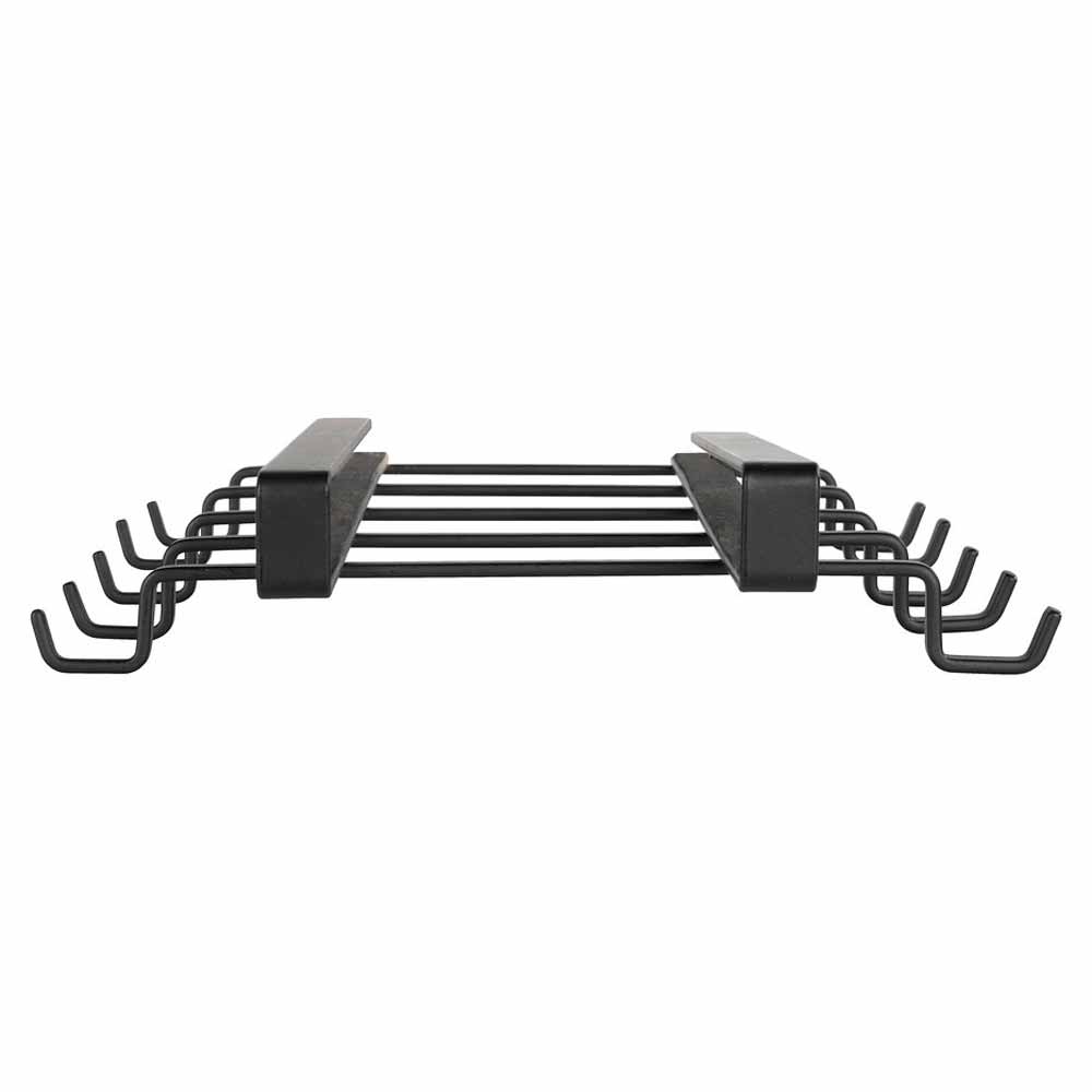 Σταντ Κρεμάστρα για 10 Φλυτζάνια Κούπες Wenko Klea Black 53257100 Οργάνωση & Αποθήκευση Κουζίνας Βάσεις - Ραφιέρες Spitishop