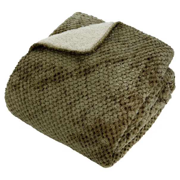 Κουβέρτα Καναπέ Fleece (130x170) A-S Lyno Green 212567C