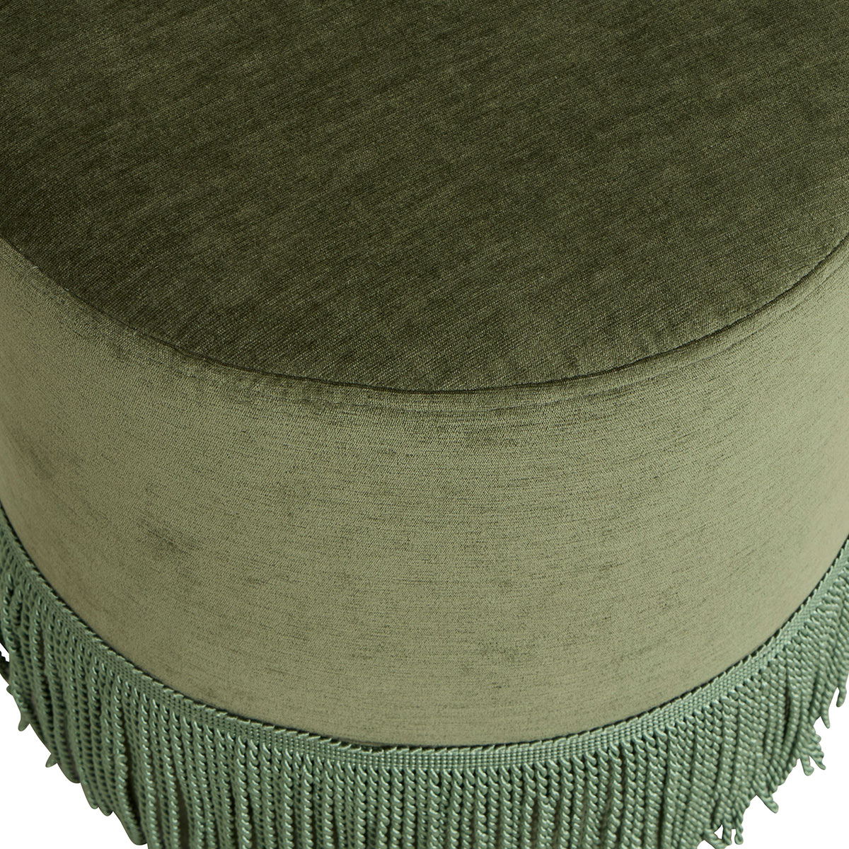 Σκαμπό (Φ38X38) A-S Alanya Green 207370A Έπιπλα Σαλονιού Spitishop