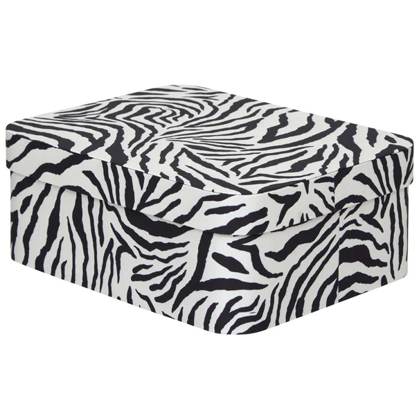 Κουτιά Αποθήκευσης (Σετ 4τμχ) F-V Polybox Zebra 209366