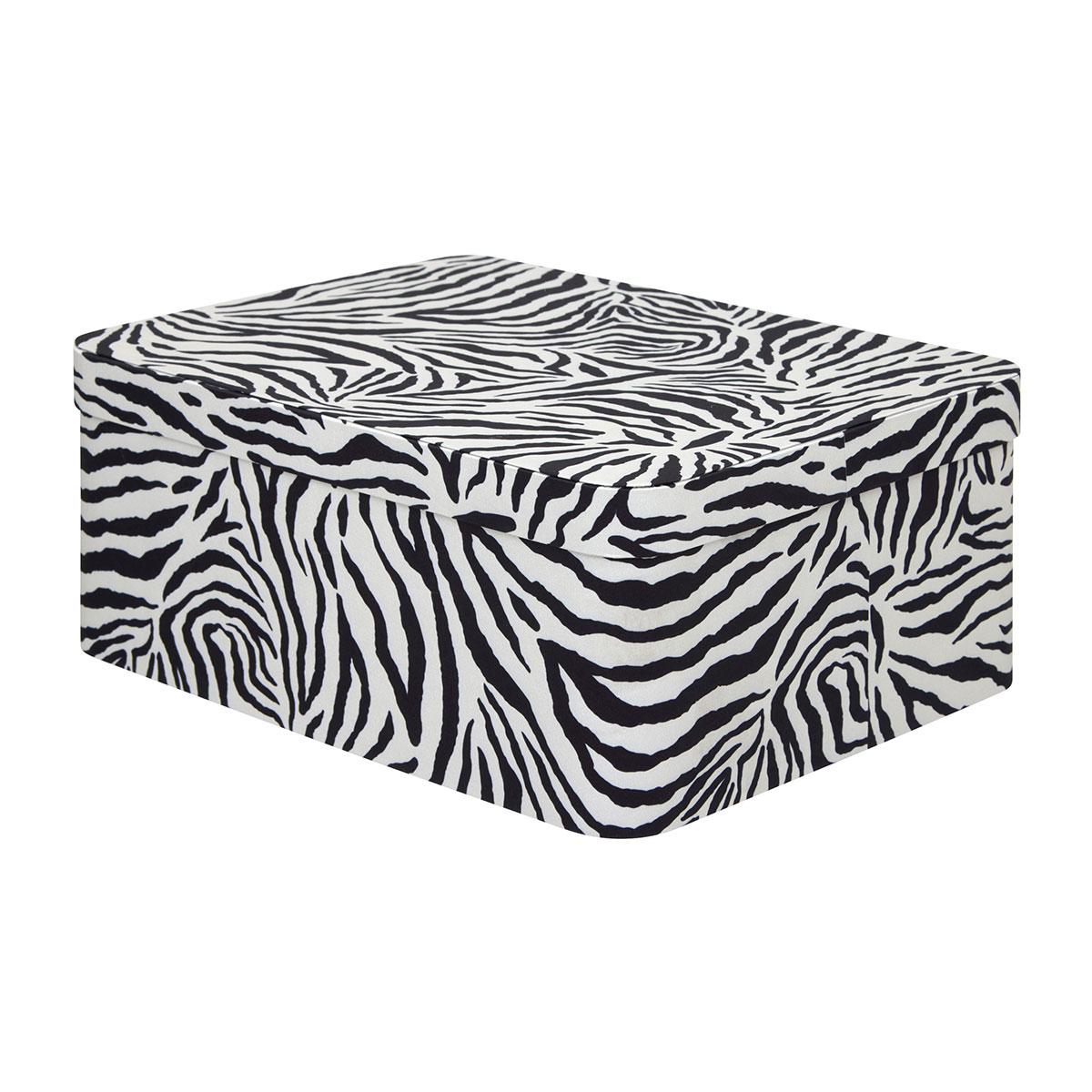 Κουτιά Αποθήκευσης (Σετ 4Τμχ) F-V Polybox Zebra 209366 Διακόσμηση & Καλάθια Spitishop