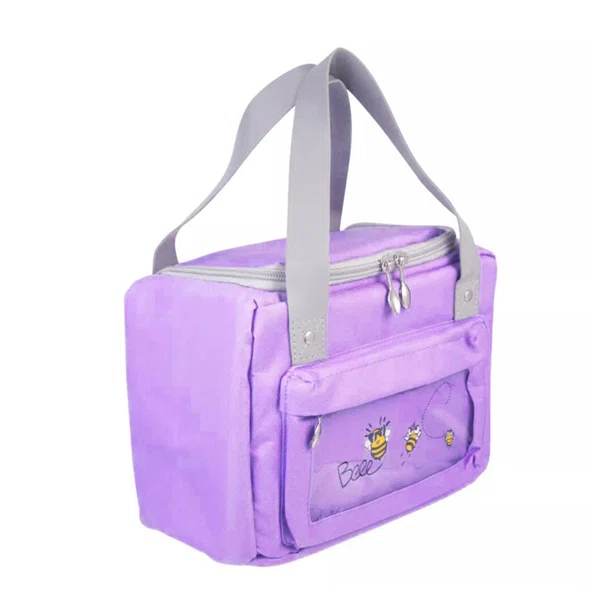 Ισοθερμική Τσάντα Φαγητού 6lt Amber 3010-1 Purple Bee
