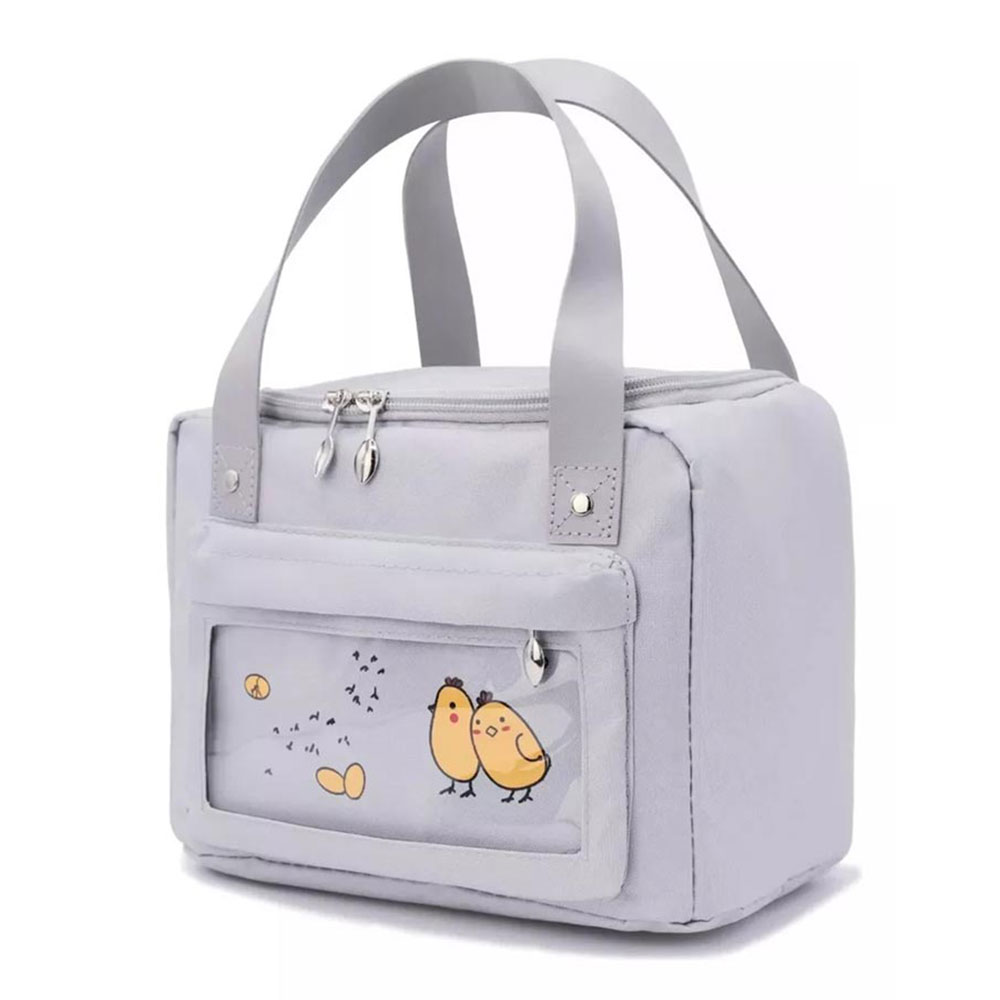 Ισοθερμική Τσάντα Φαγητού 6lt Amber 3010-3 Grey Chick