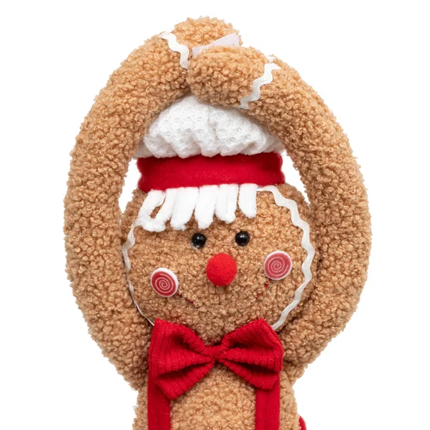 Χριστουγεννιάτικο Λούτρινο (17x5x51) A-S Gingerbread Boy 208406