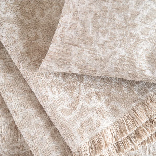 Διακοσμητική Μαξιλαροθήκη (40x40) Rythmos Bianco Beige