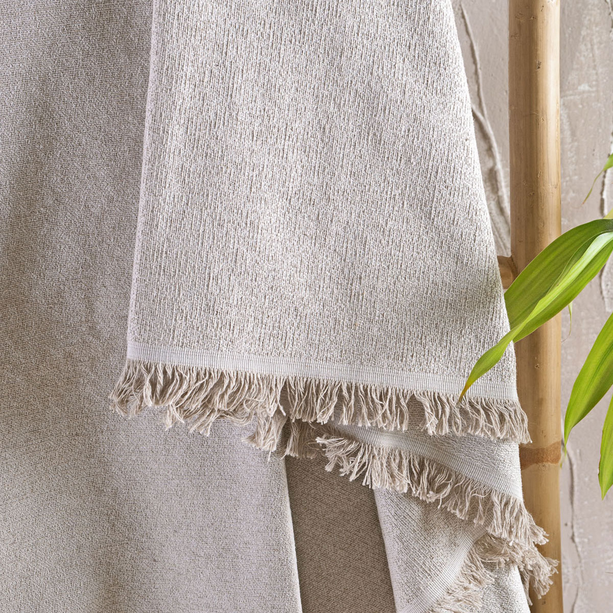 Ριχτάρι Καναπέ Τετραθέσιου (180X330) Rythmos Cadenza Beige Λευκά Είδη Σαλονιού Ριχτάρια Καλοκαιρινά All Season Spitishop