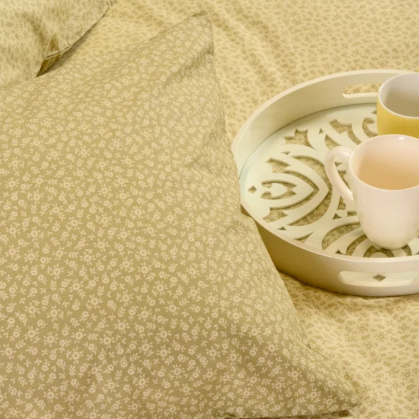 Σεντόνια Μονά (Σετ) Melinen Ultra Line Samuele Olive/Beige