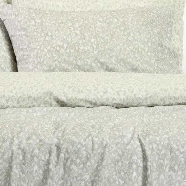Ζεύγος Μαξιλαροθήκες (50x70) Melinen Casual Line Leo Aqua/Grey