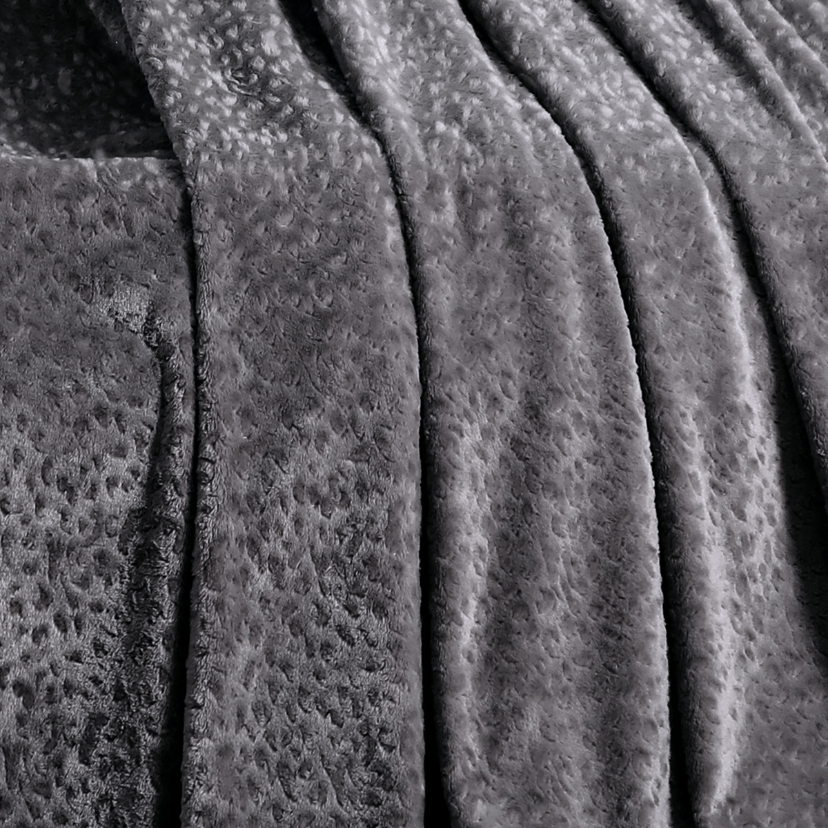 Ριχτάρι Καναπέ Διθέσιου Fleece (170X250) Melinen Giza D Grey Λευκά Είδη Σαλονιού Ριχτάρια Χειμερινά Spitishop