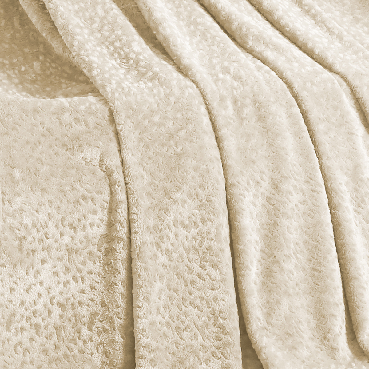 Ριχτάρι Καναπέ Τριθέσιου Fleece (170X300) Melinen Giza Ecru Λευκά Είδη Σαλονιού Ριχτάρια Χειμερινά Spitishop