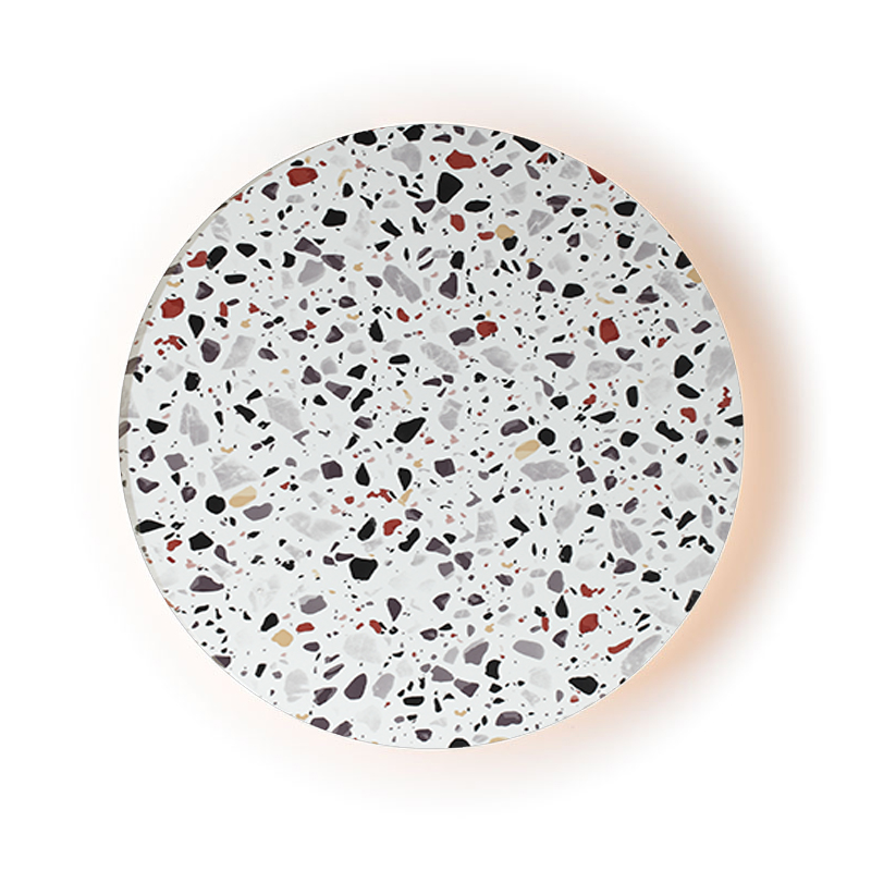 Απλίκα Τοίχου LED Aca Eclipse ZM1724LEDWT Terrazzo