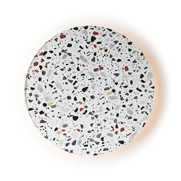 Απλίκα Τοίχου LED Aca Eclipse ZM1724LEDWT Terrazzo