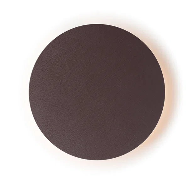 Απλίκα Τοίχου LED Aca Eclipse ZM1715LEDWDL D.Brown Leather
