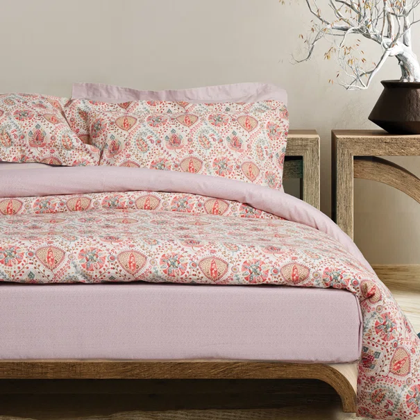 Παπλωματοθήκη Υπέρδιπλη (Σετ 220x240) 2 Όψεων Das Home Casual 5437