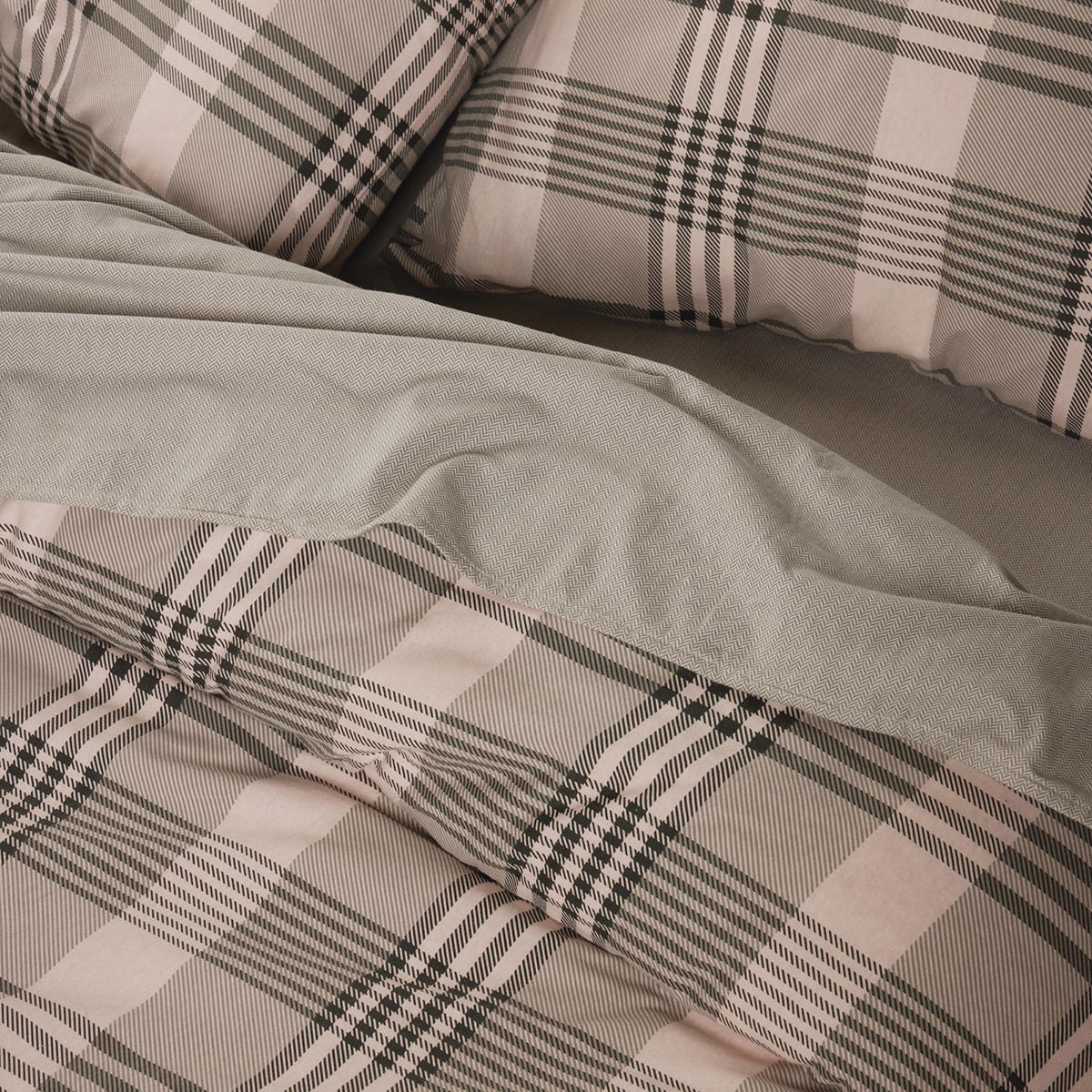 Φανελένια Σεντόνια Υπέρδιπλα (Σετ) Das Home Flannel 9679 Λευκά Είδη Κρεβατοκάμαρας Spitishop
