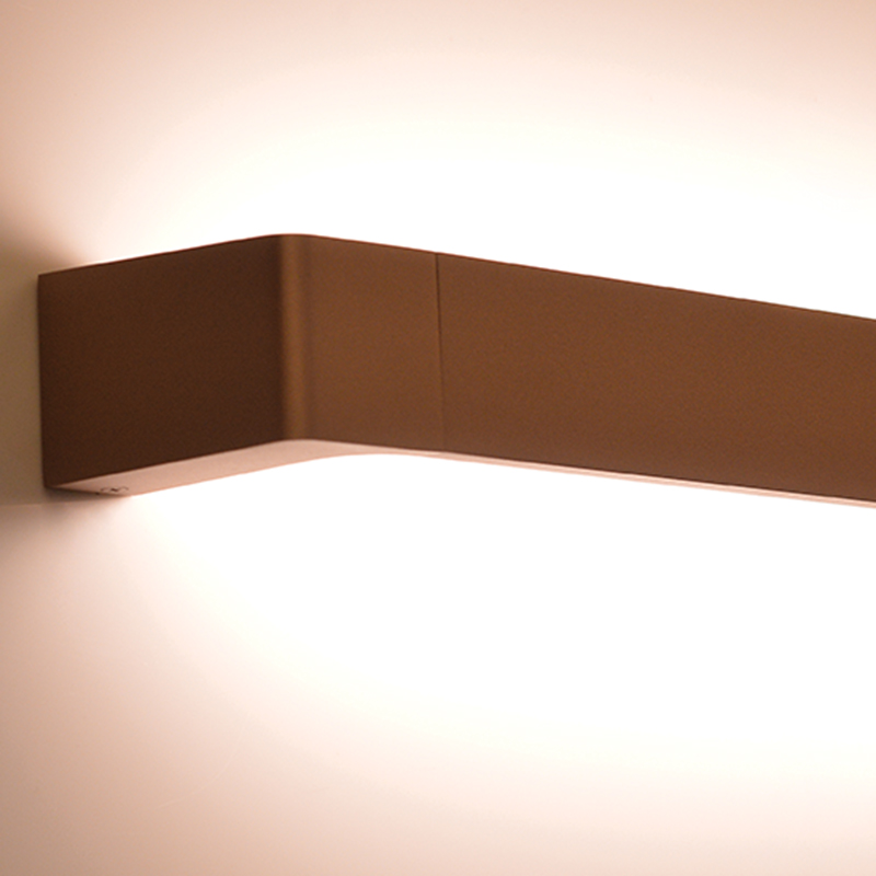Απλίκα Τοίχου LED Aca Foga ZD810412LEDGD Dark Gold