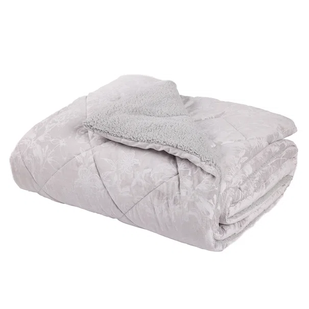 Κουβερτοπάπλωμα Υπέρδιπλο (220x240) Das Home 1376 Grey