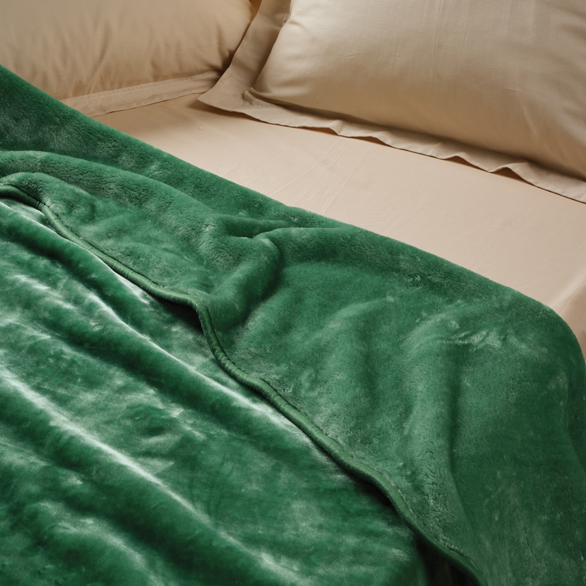 Κουβέρτα Βελουτέ Μονή (160X220) Das Home Velour 0293 Green Λευκά Είδη Κρεβατοκάμαρας Κουβέρτες Μονές Spitishop