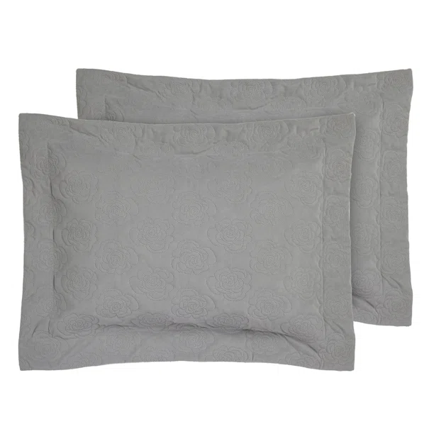 Ζεύγος Μαξιλαροθήκες Oxford (50x70) Das Home 0287 Grey