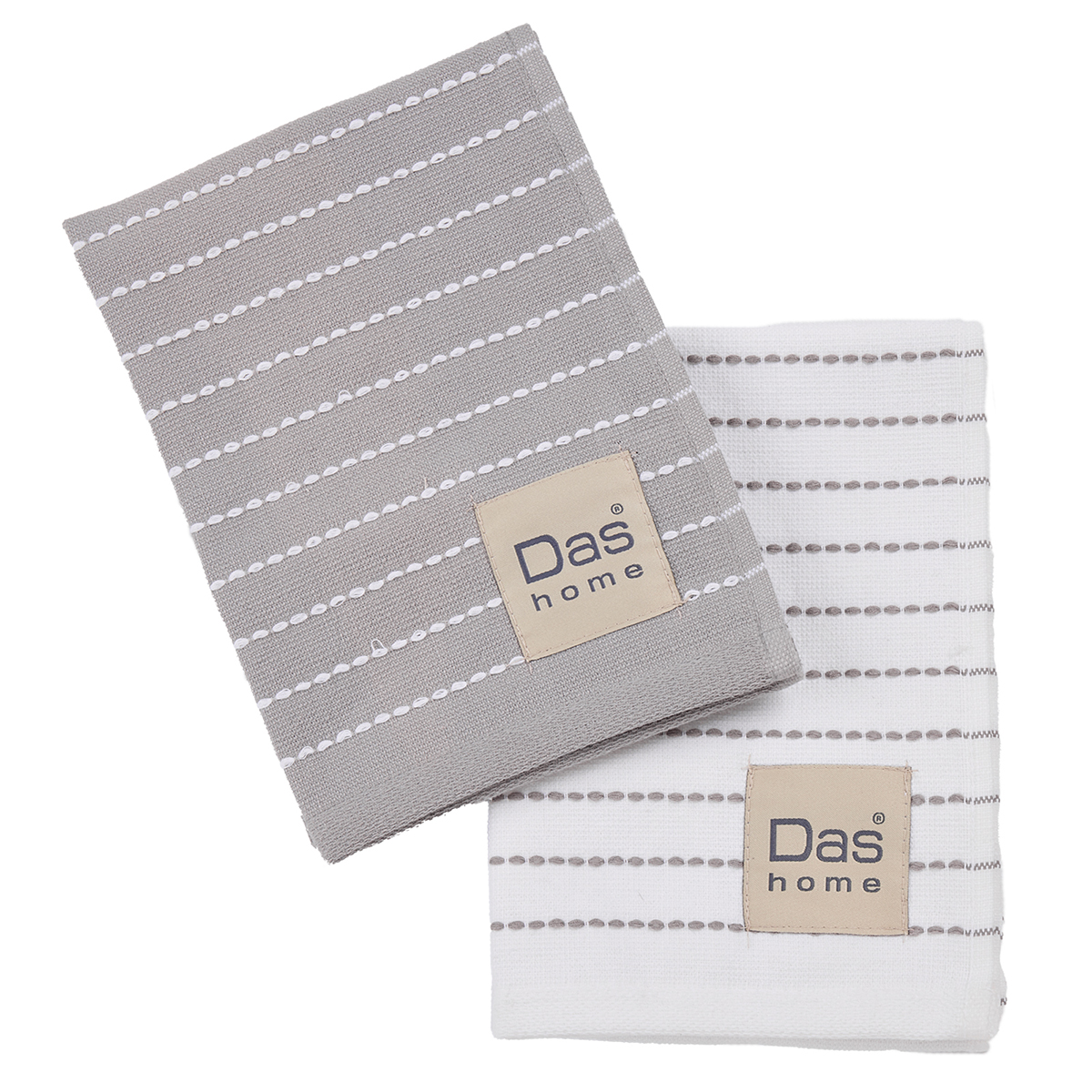 Ποτηρόπανα (Σετ 2τμχ) Das Home Kitchen 0824