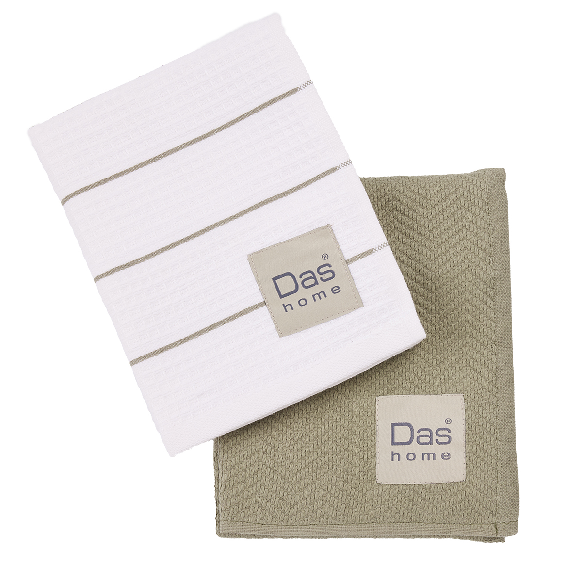 Ποτηρόπανα (Σετ 2τμχ) Das Home Kitchen 0827