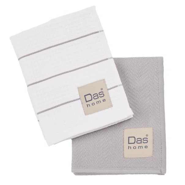 Ποτηρόπανα (Σετ 2τμχ) Das Home Kitchen 0829