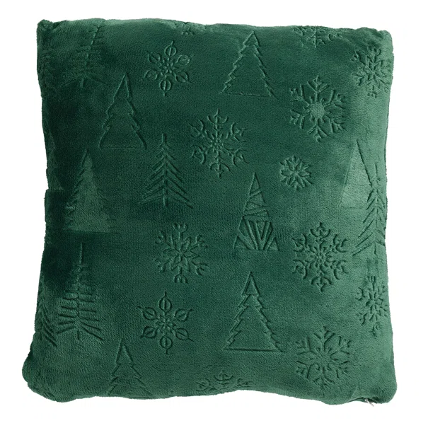 Χριστουγεννιάτικο Μαξιλάρι Fleece (40x40) Das Home 1374 Green
