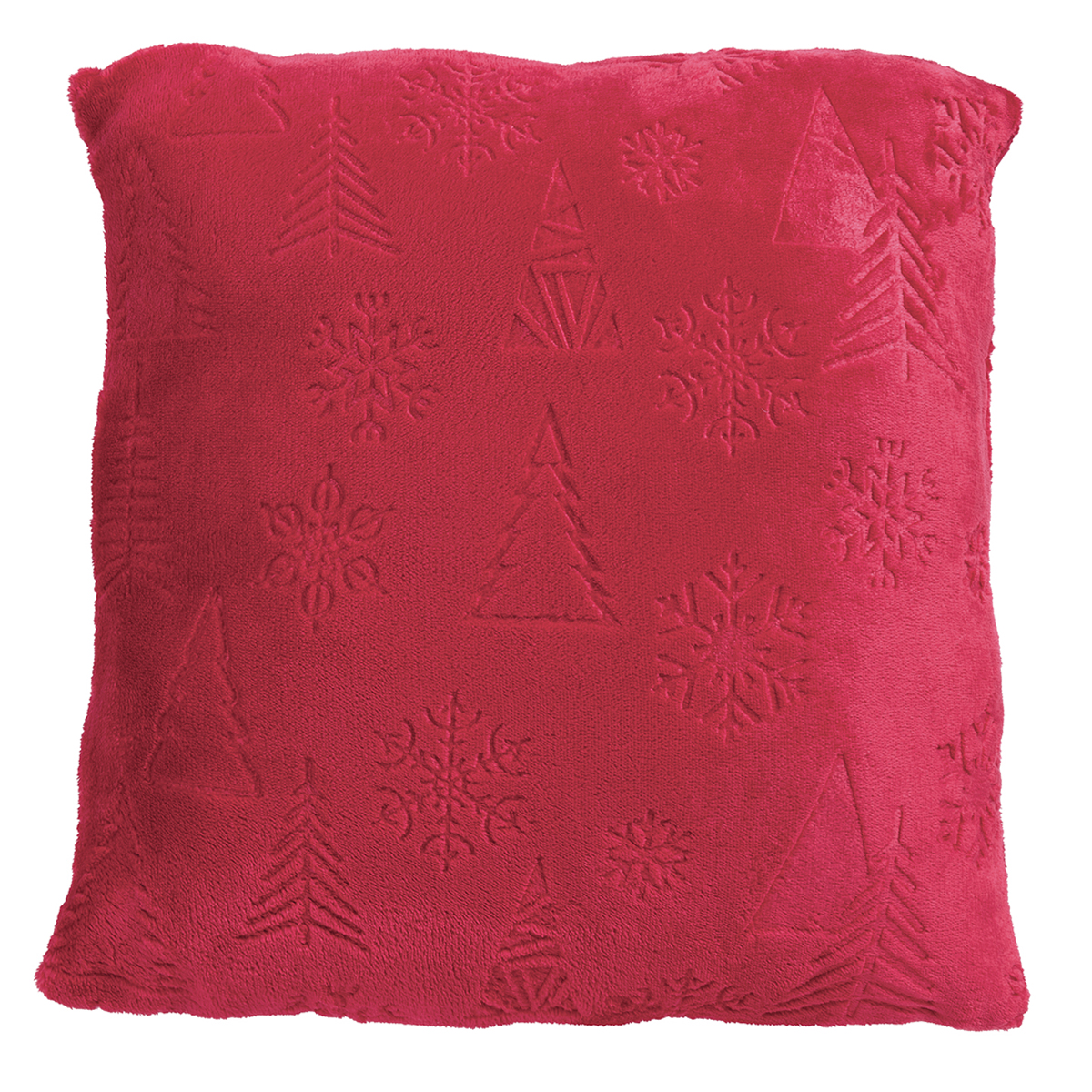 Χριστουγεννιάτικο Μαξιλάρι Fleece (40x40) Das Home 1375 Red