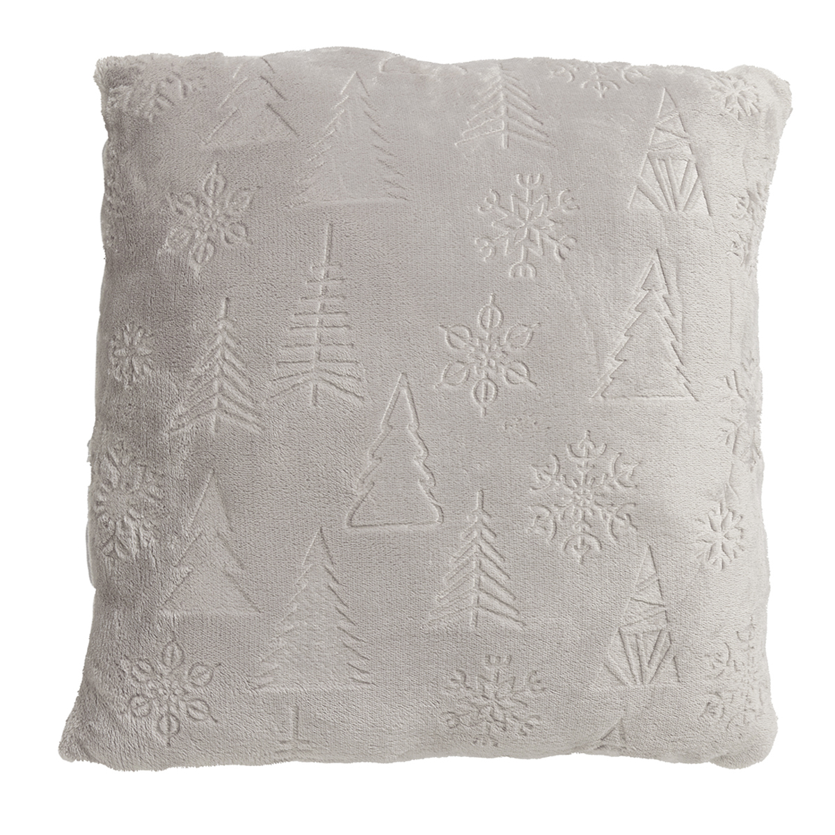 Χριστουγεννιάτικο Μαξιλάρι Fleece (40x40) Das Home 1373 Grey