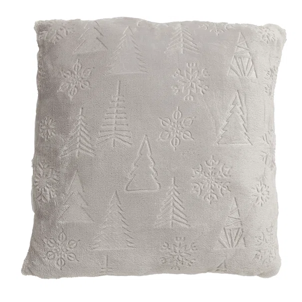 Χριστουγεννιάτικο Μαξιλάρι Fleece (40x40) Das Home 1373 Grey
