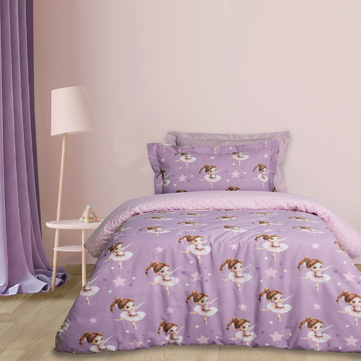 Παπλωματοθήκη Μονή (Σετ 160x240) 2 Όψεων Das Home Kids 4972