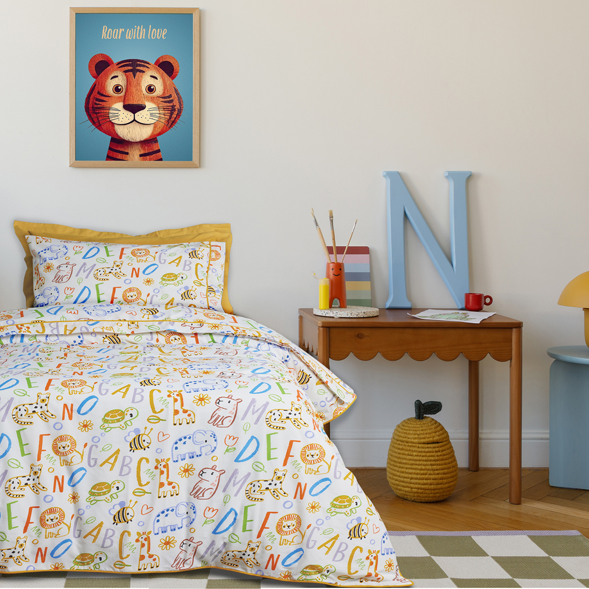 Παπλωματοθήκη Μονή (Σετ 160x240) 2 Όψεων Das Home Kids 4970