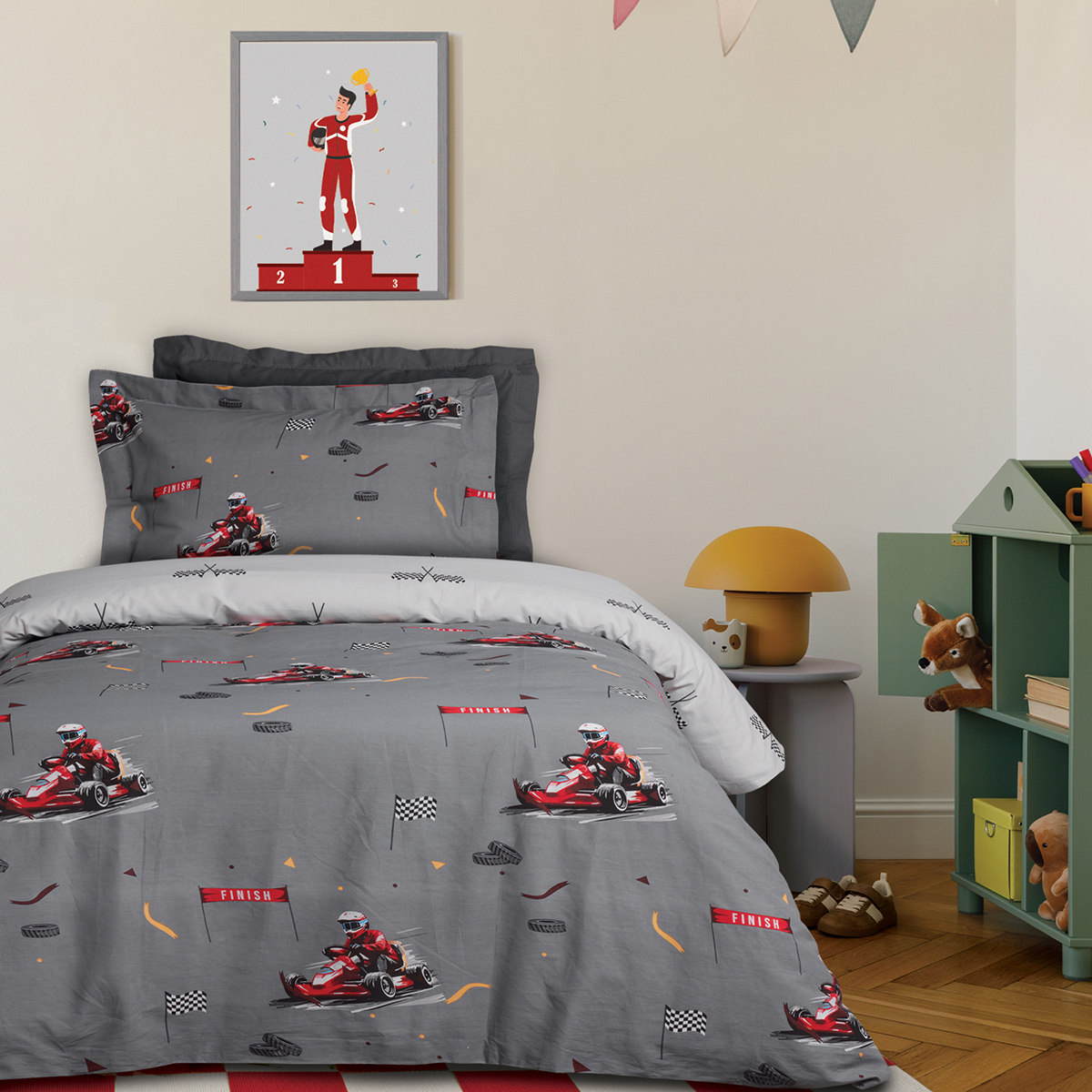 Παπλωματοθήκη Μονή (Σετ 160x240) 2 Όψεων Das Home Kids 4976