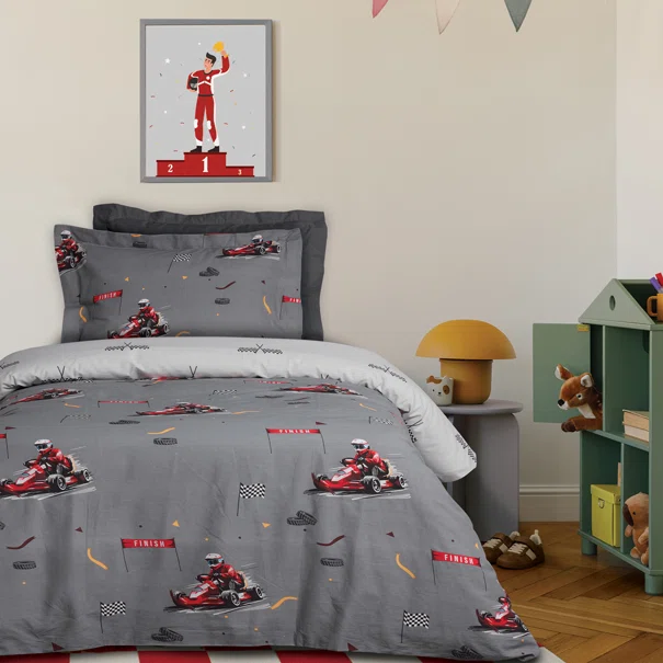 Παπλωματοθήκη Μονή (Σετ 160x240) 2 Όψεων Das Home Kids 4976