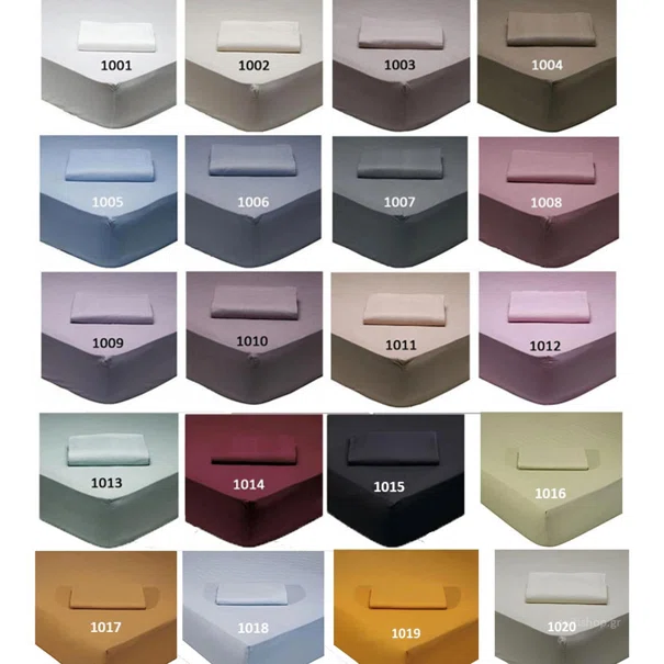 Σεντόνι King Size Με Λάστιχο (180x200+35) Das Home Best Line