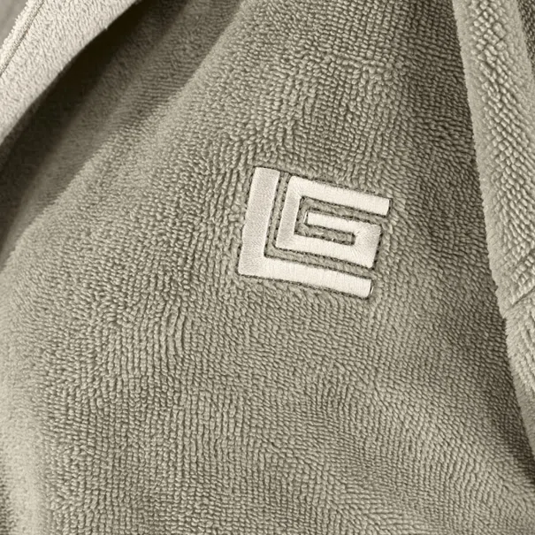 Μπουρνούζι Guy Laroche Monogram Khaki