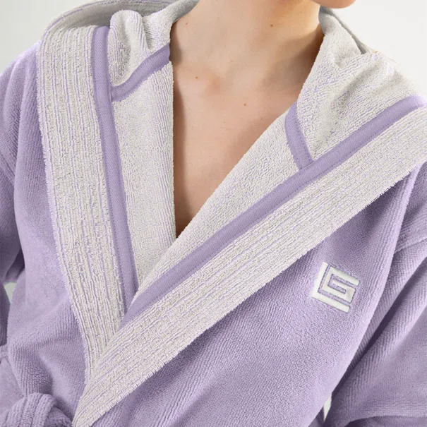 Μπουρνούζι Guy Laroche Monogram Lavender