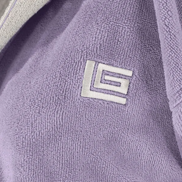 Μπουρνούζι Guy Laroche Monogram Lavender