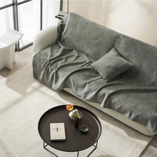 Ριχτάρι Καναπέ Διθέσιου Βελουτέ (180x250) Gofis Home Nimbus Shadow Green 447/44