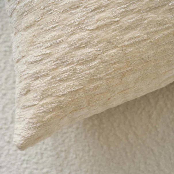 Διακοσμητική Μαξιλαροθήκη (50x50) Gofis Home Ondine Ecru 184/05