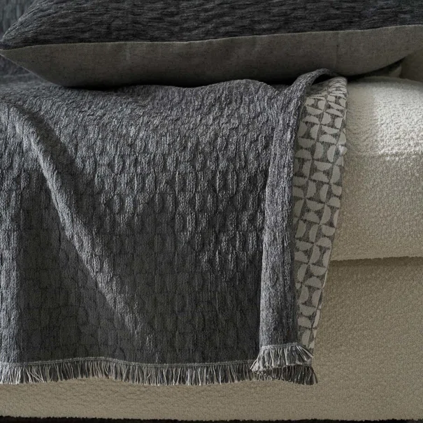 Ριχτάρι Καναπέ Διθέσιου (180x250) Gofis Home Ondine Pearl Grey 184/14