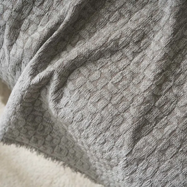 Ριχτάρι Καναπέ Διθέσιου (180x250) Gofis Home Ondine Silver Grey 184/15